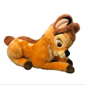 Disney Store Authentic Bambi 13” lying plush